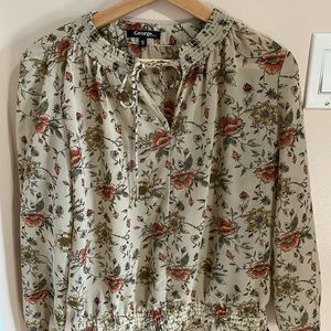 Floral blouse